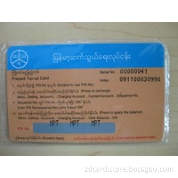 VoIP Scratch Phone Card